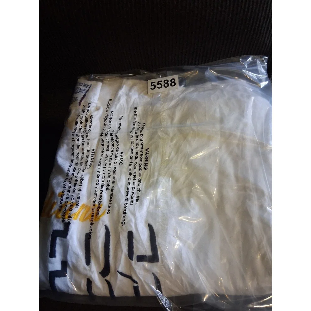 Vintage Indiana Pacers T Shirt Mens Large White Logo Athletic NBA Basketball 90s